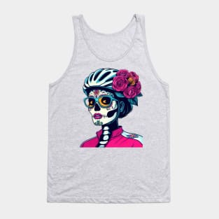 Catrina cycling flowers Tank Top